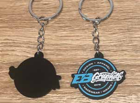 Rubber Key Rings